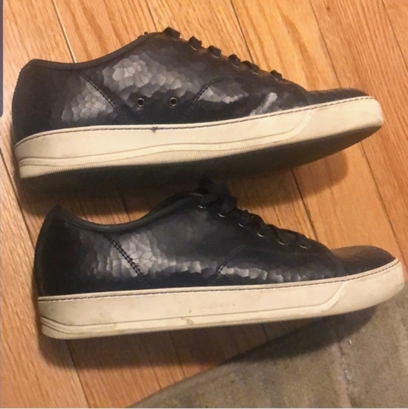 🆕️ Lanvin Blue Leather Sneakers 9UK 10US